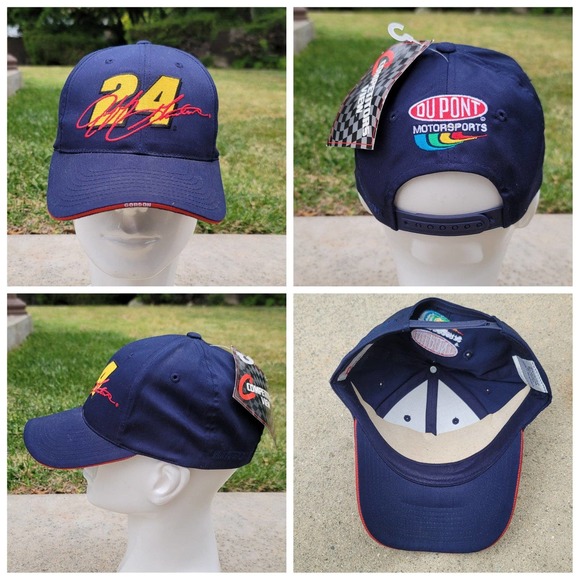 Vtg 2001 Competitor's View Jeff Gordon Nascar Snapback Hat - Picture 1 of 7